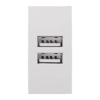 Carregador dual USB A de 12 W