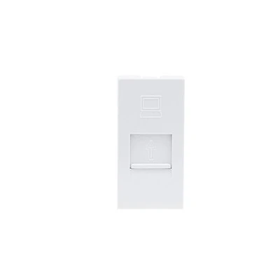 Placa frontal RJ45 amb obturador